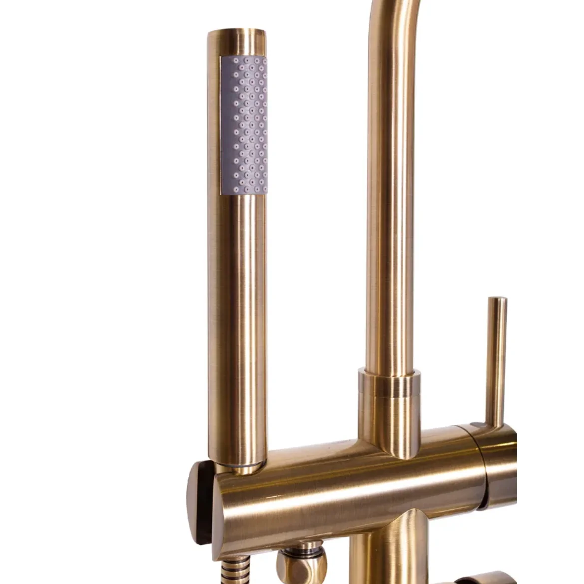 Приобрести grocenberg напольный смеситель для ванны, бронза gb900br