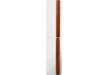 Пенал подвесной BelBagno AURORA-1600-2A-SC-BO-P-L 35 см, левый, Bianco Opaco