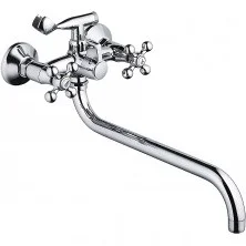 HAIBA Смеситель для ванны 222мм, хром HB-2619-2