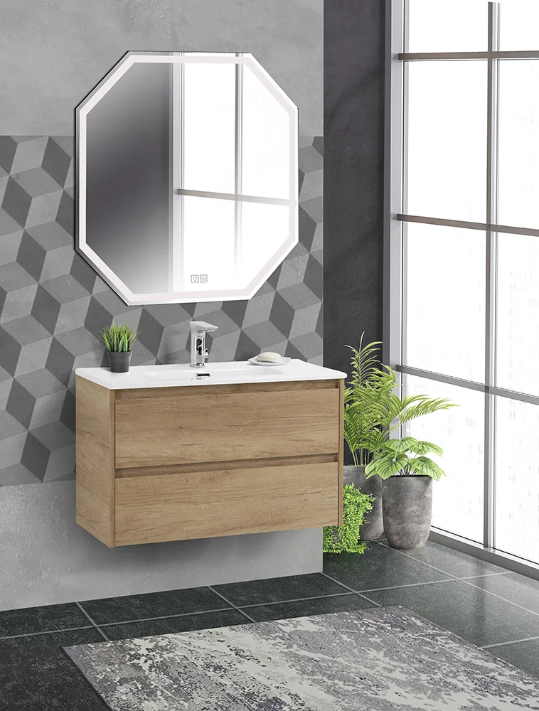 Приобрести belbagno тумба с раковиной kraft 39 80 см, подвесная rovere nebrasca nature, белая раковина