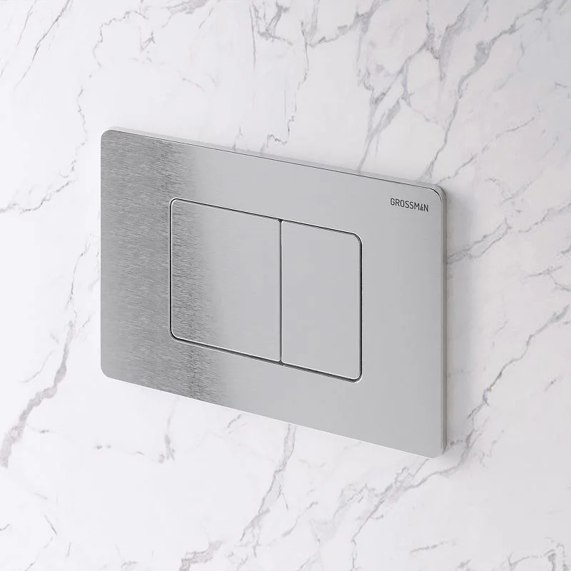 Приобрести grossman клавиша смыва classic, сатин 700.k31.04.12m.12m