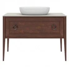 Тумба напольная со столешницей Kerama Marazzi Plaza Classic 120 см PL.C.120.1+1\NUT, орех