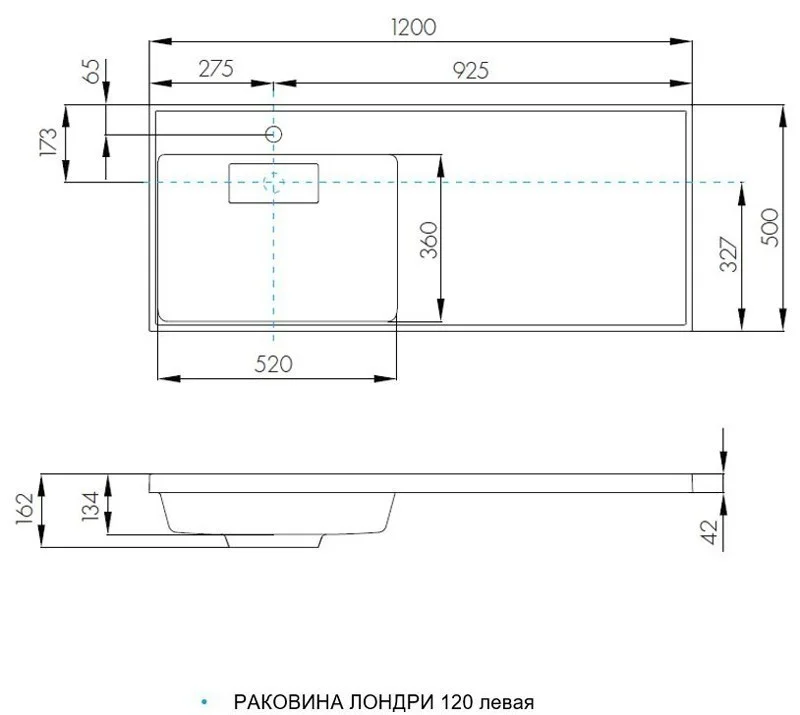 Приобрести тумба напольная с раковиной-столешницей акватон лондри 120 r/l, дуб кантри