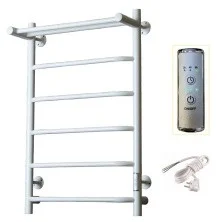 Тругор Электрический полотенцесушитель П6 500х800 мм, Пэк сп 6 ВГП с полкой , белый 00-00042762