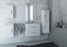 Cezares Тумба подвесная с раковиной TIFFANY 60 см Bianco opaco, белая матовая 54945