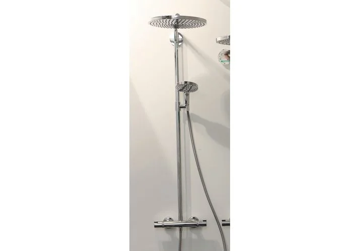 Приобрести душевая система с термостатом hansgrohe raindance select s 300 2jet showerpipe 27133000