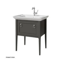 Caprigo Тумба с раковиной JERSEY 75 см, графит