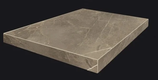 Приобрести ступень coliseumgres portofino серая 45см, угловая, левая, натуральная