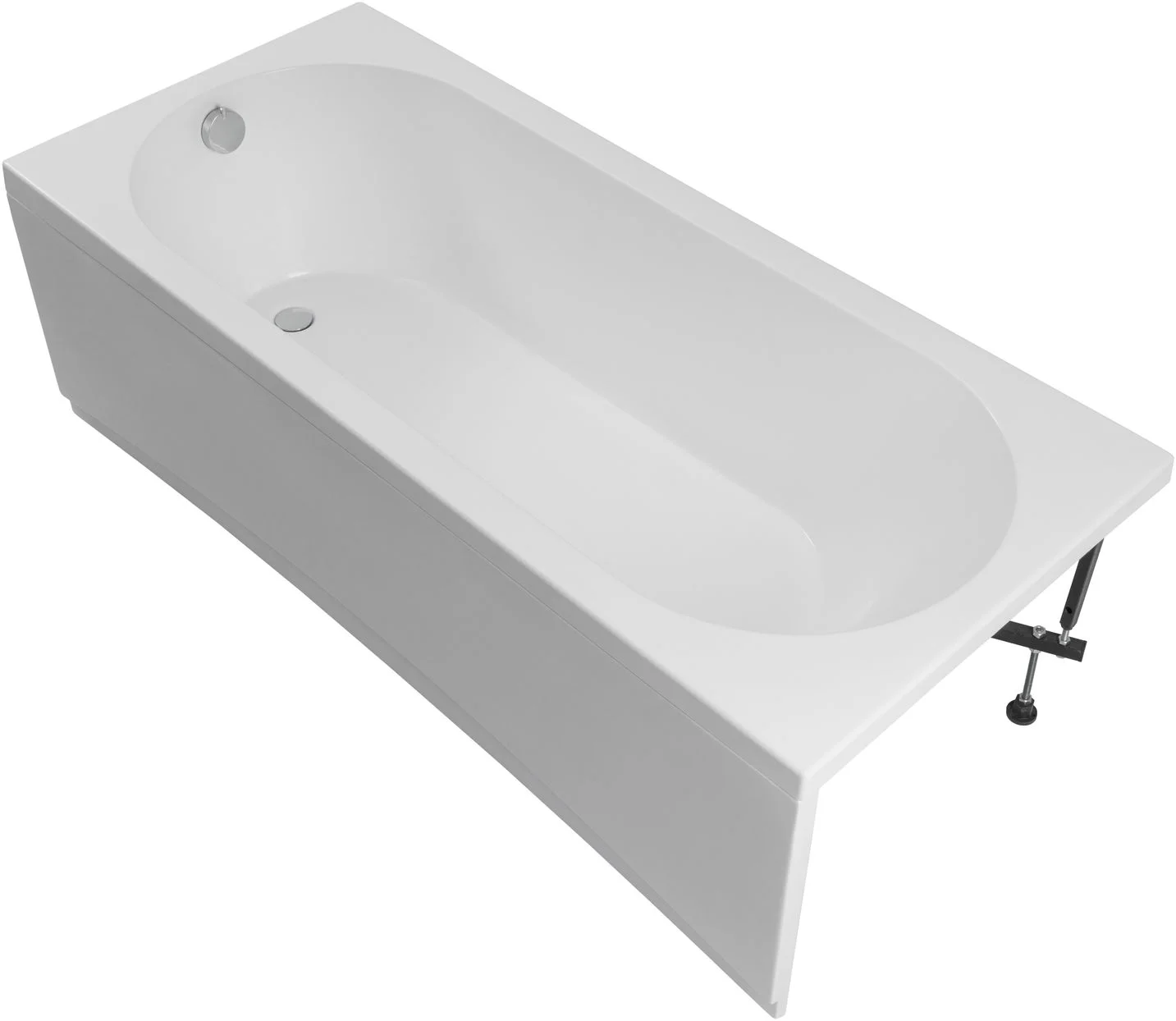 Приобрести aquanet акриловая ванна lotos 180x80 см, белая