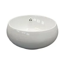 Comforty Детская раковина 32х32 см, 5004W с донным клапаном, белая