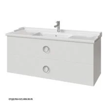 Caprigo Тумба с раковиной BRIGHTON 120 см, белая, эмаль