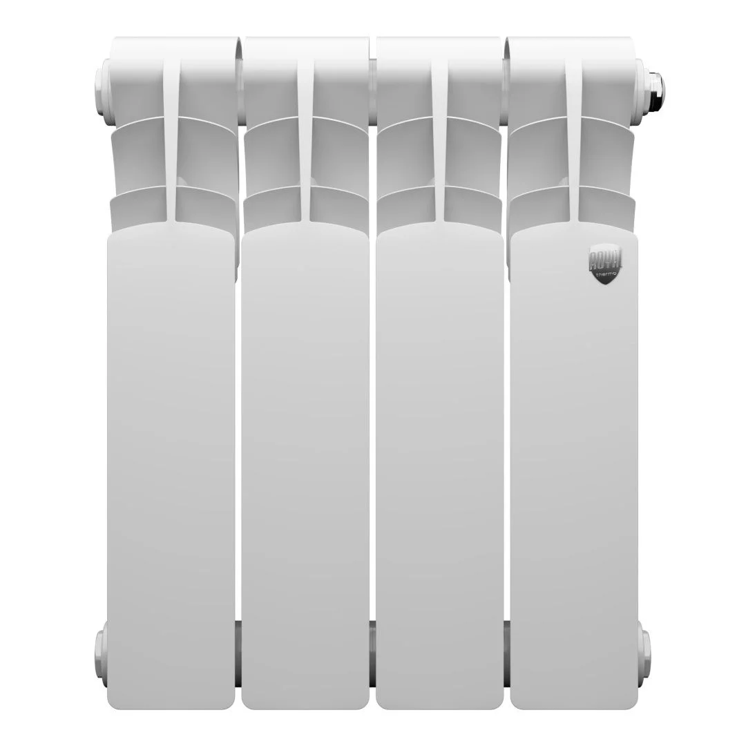 Приобрести royal thermo радиатор алюминиевый revolution 350 ( белый ) - 4 секц.