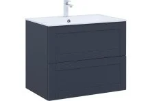 Aquanet Тумба с раковиной Терра 80 см, маренго