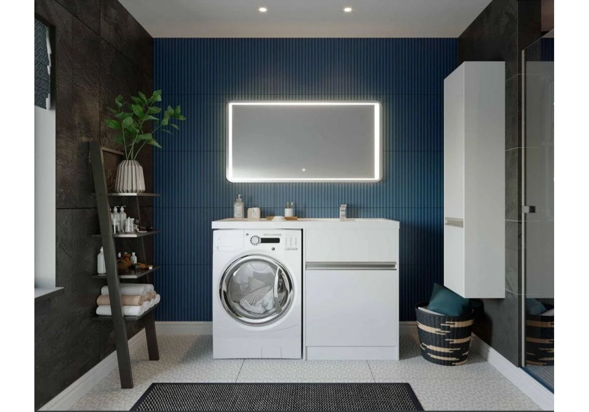 Приобрести пенал подвесной акватон лондри белый 1a236203lh010