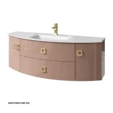 Caprigo Тумба с раковиной подвесная Legato 140 см, капучино 3016B-DM501-6T