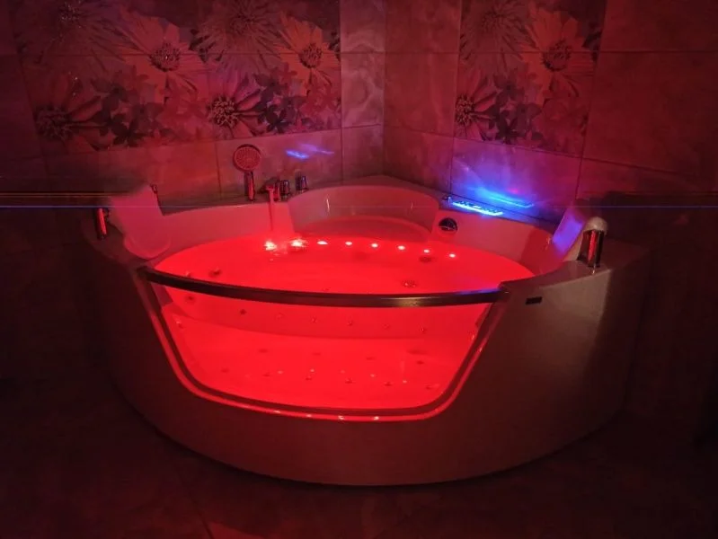 Приобрести frank гидромассажная ванна f164 140х140 см, угловая, белая