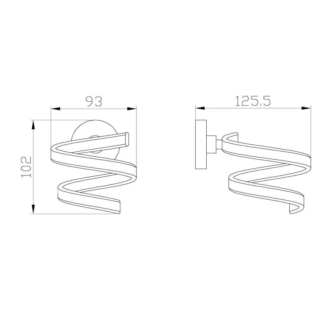 Приобрести держатель для фена wonzon & woghand easy, хром (ww-8155)