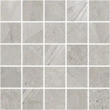 Мозаика Kerranova Marble Trend 307x307 мм, LR, Limestone , серая