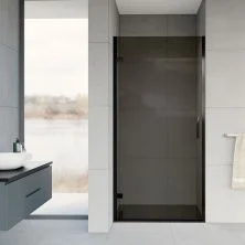 Vincea Душевая дверь Flex 90 см, тонированное, черное VDP-1F900CGB