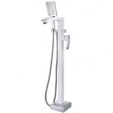 Gappo Смеситель для ванны G3007-8 напольный. белый/хром 92037