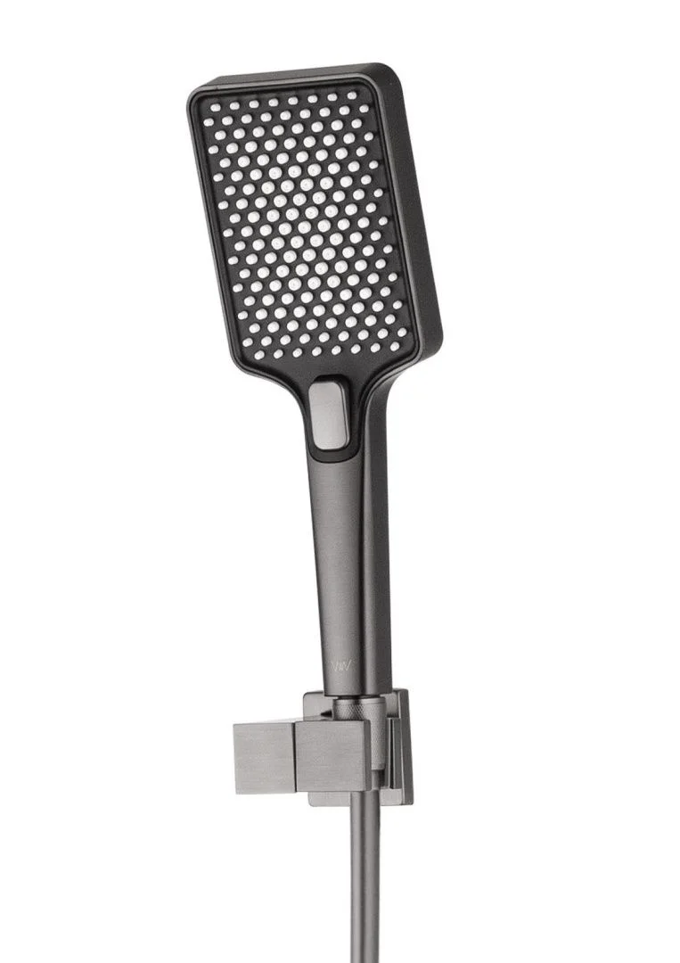 Приобрести смеситель для ванны с душем wonzon & woghand edge, темный графит (ww-88639003a-bgm)