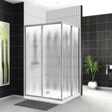 BelBagno Душевое ограждение 100х120 см UNO-195-AH-2-120/100-CH-CR