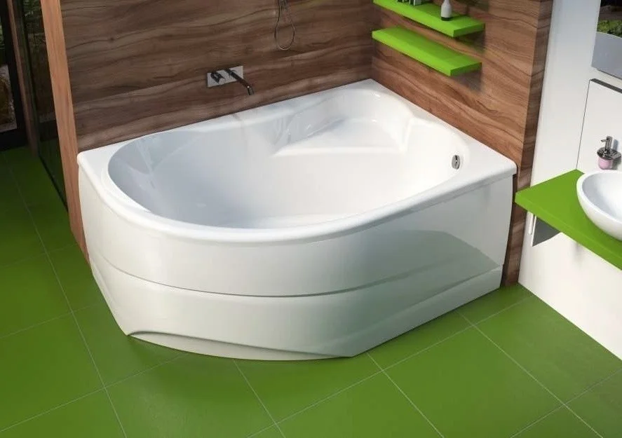 Приобрести акриловая ванна mirsant ялта premium 140x90 см r