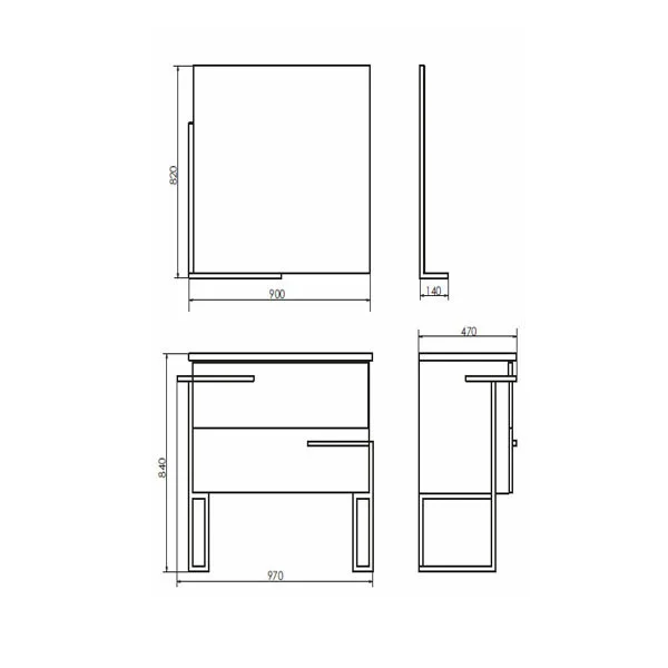 Приобрести сomforty тумба с раковиной "дюссельдорф-90", дуб дымчатый