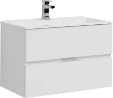 Aquanet Тумба с раковиной Алвита 80 см, белая