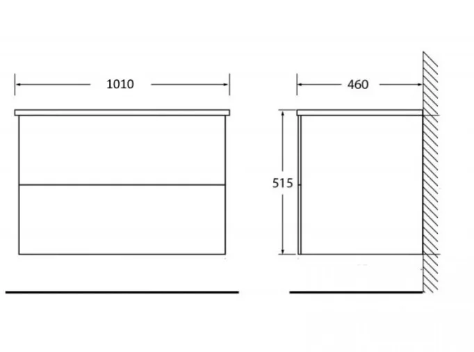 Приобрести тумба подвесная с раковиной belbagno etna-900-2c-so-wo-p 90 см, rovere bianco