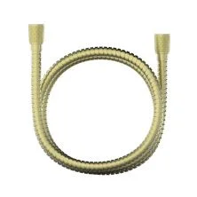 Шланг для душа в металлической оплётке 1500 мм WONZON & WOGHAND, Брашированное золото (WW-88RG02-1500-BG)