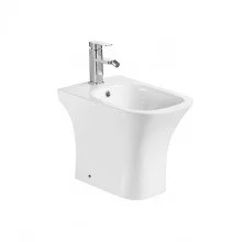 Azario Напольное биде FRETTA SQUARE, белое AZ1215C