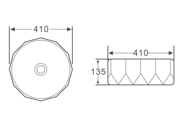 Приобрести раковина-чаша belbagno 41 см bb1409