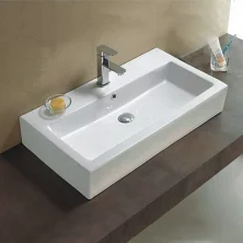 Раковина накладная CeramaLux 80 см 9255 (7029D)