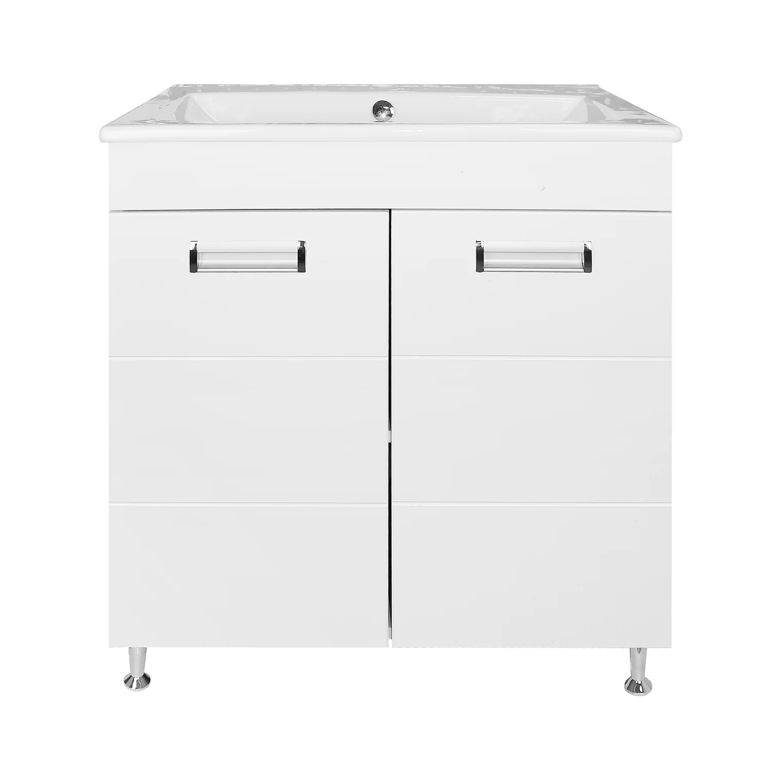 Приобрести loranto тумба напольная с раковиной дина 61х47см, белая (cs00092136)