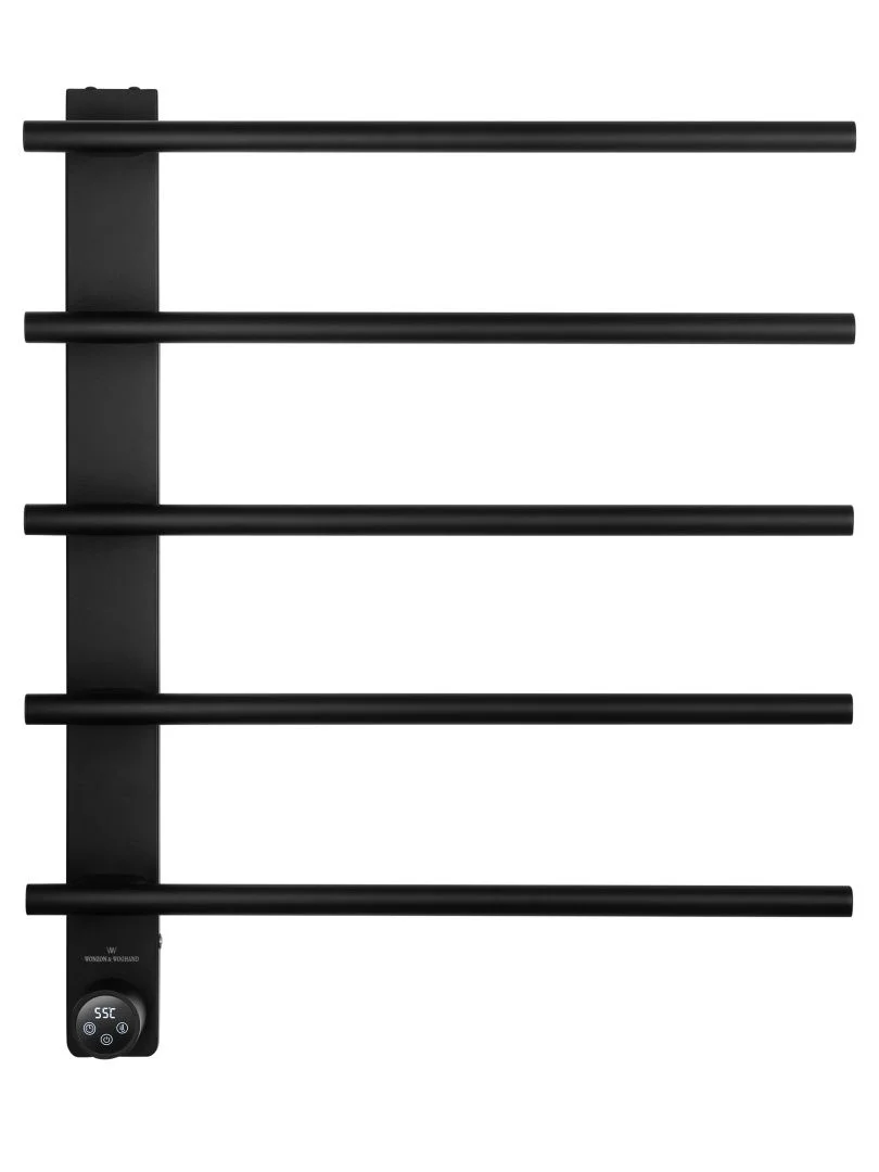 Приобрести полотенцесушитель электрический wonzon & woghand nürnberg, черный матовый (ww-al345-mb)