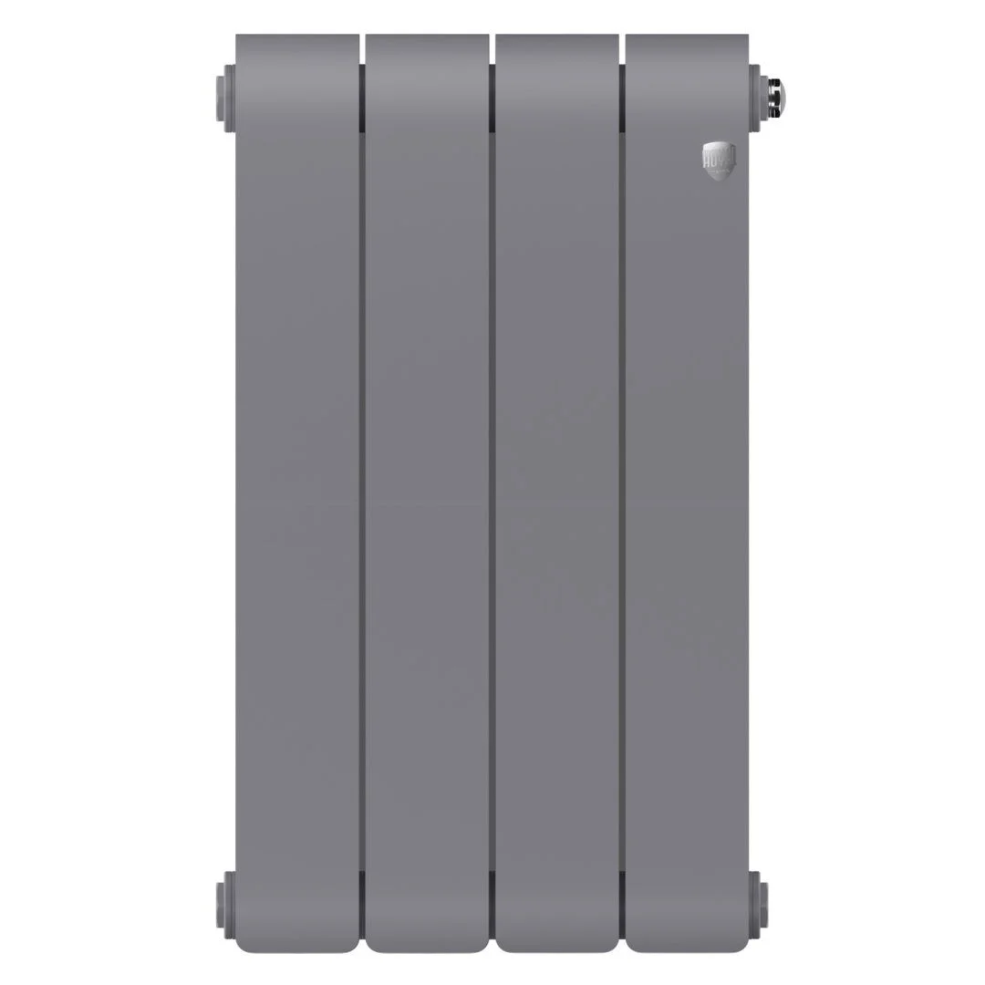 Приобрести royal thermo радиатор биметаллический infinity 500 /silver satin ( серебристый ) -4 секц.