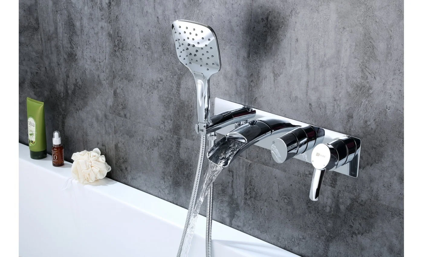 Приобрести lemark смеситель для ванны atlantiss, скрытый монтаж, хром lm3224c