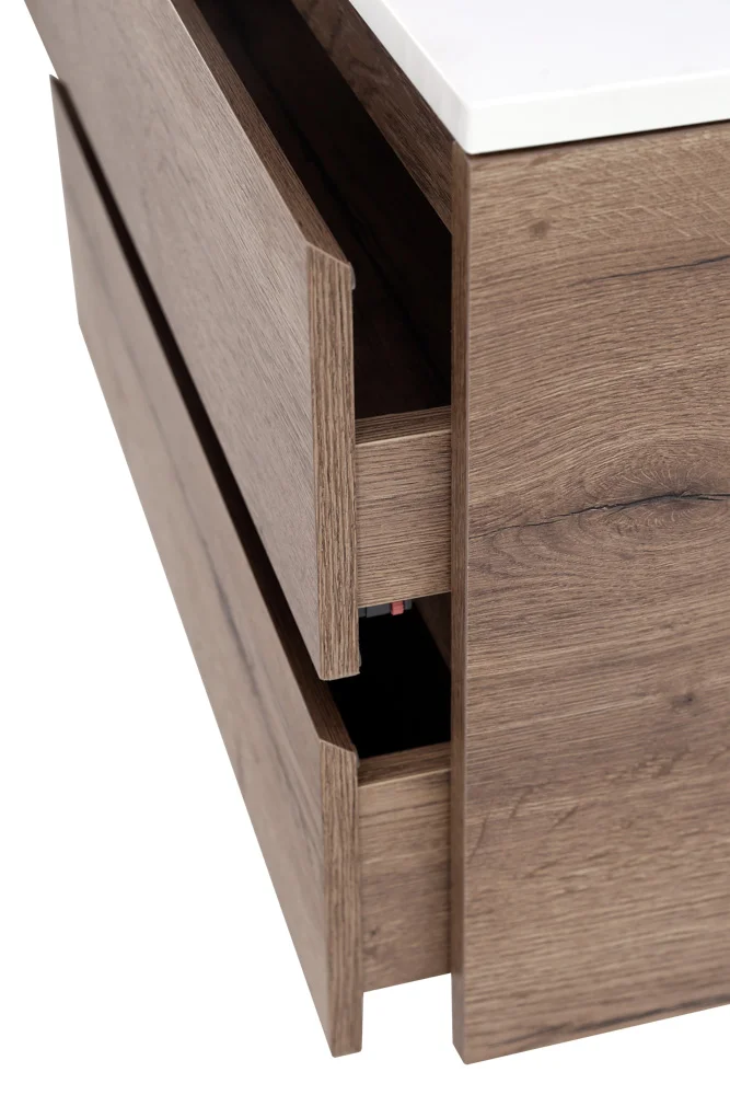 Приобрести belbagno тумба со столешницей kraft 120 см, подвесная rovere tabacco, раковина справа