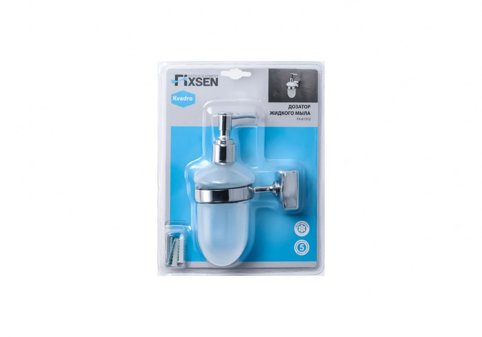 Приобрести fx-61312 kvadro дозатор жидкого мыла