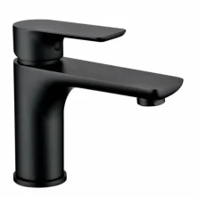 Grocenberg Смеситель для раковины, черный матовый GB2009BL