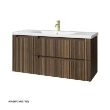 Caprigo Тумба с раковиной TERMIN-Albero META 120 см, левая, альберо, шпон