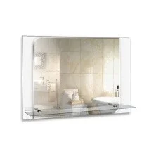 Loranto Зеркало Венеция 74х50 см, с полкой ФР-00001107