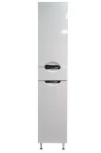 Loranto Пенал Верона 36х180 см, правый, напольный, белый (CS00061525)