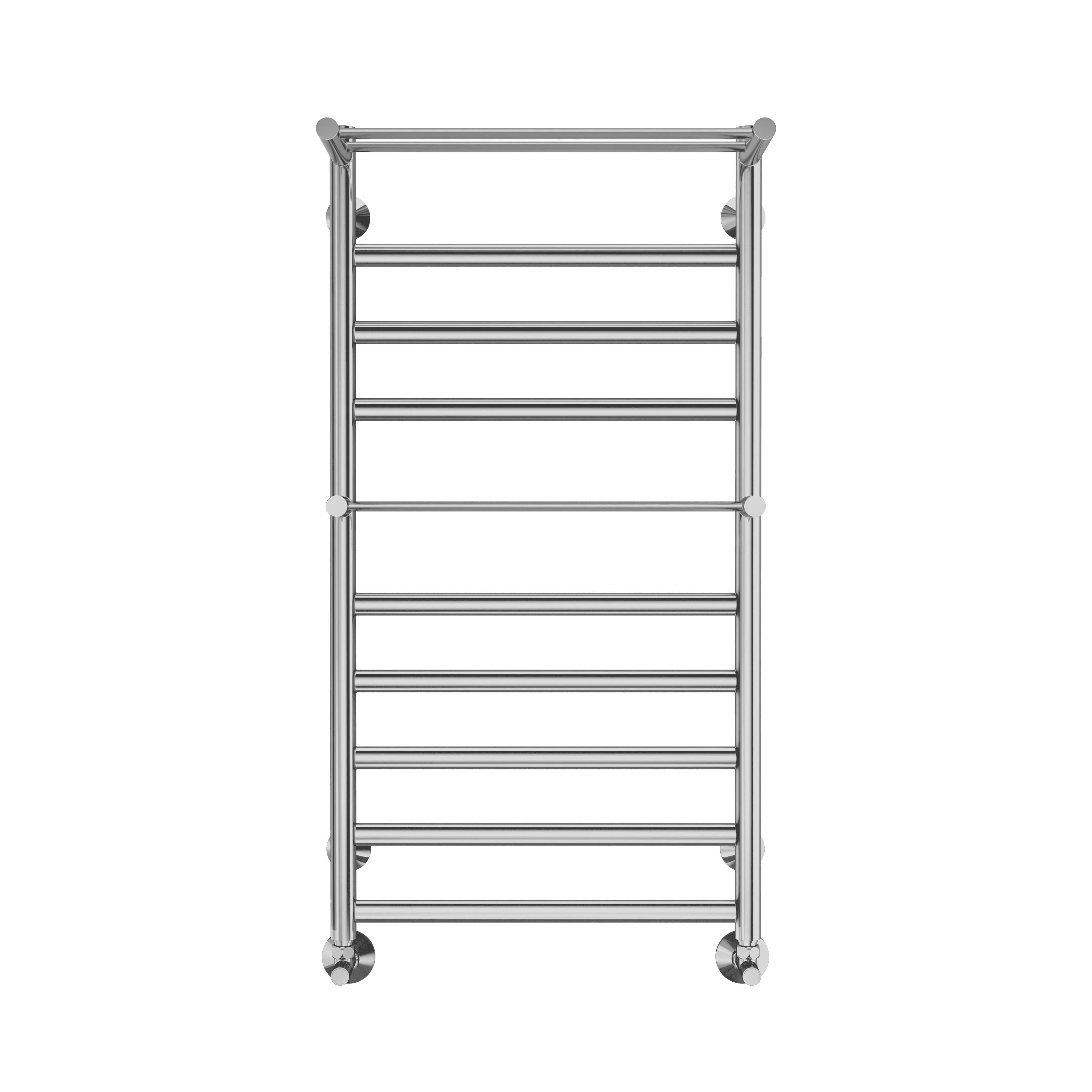 Приобрести terminus полотенцесушитель хендрикс п10 50х100 см, с двумя полками, водяной, хром