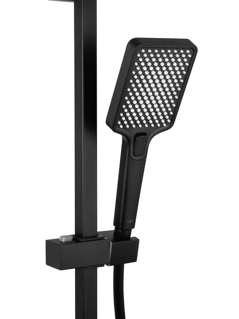 Приобрести душевая система wonzon & woghand flex, черный матовый (ww-88047072-mb)