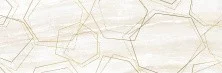Декор настенный Alma Ceramica Denver 30x90, бежевый узор