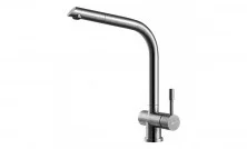 LEMARK Смеситель для кухни Expert с выдвижным изливом, сталь LM5075S