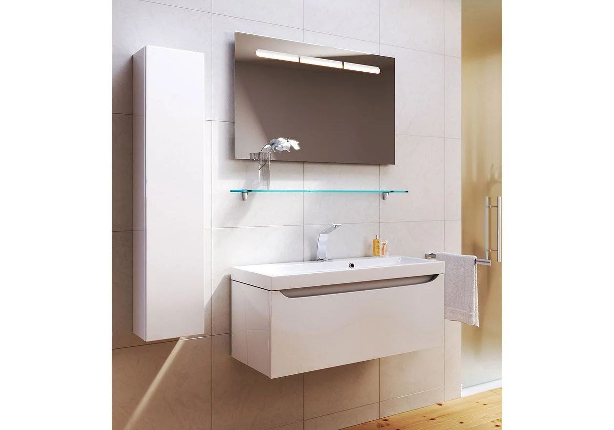 Приобрести тумба подвесная с раковиной aqwella verona 80 см ver.01.08/w