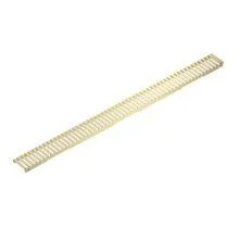Решетка для душевого трапа 90 см WONZON & WOGHAND, Брашированное золото (WW-651900L-BG)